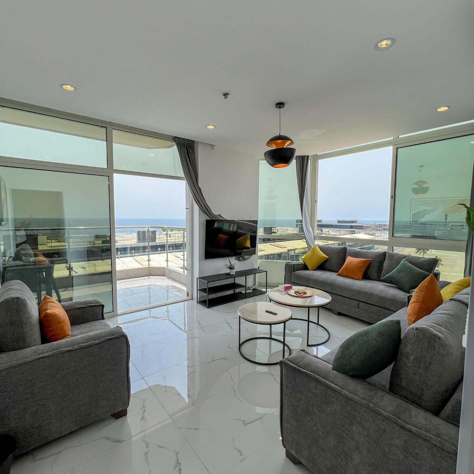 Almasarat Tower Sea View Apartment Jeddah Luaran gambar